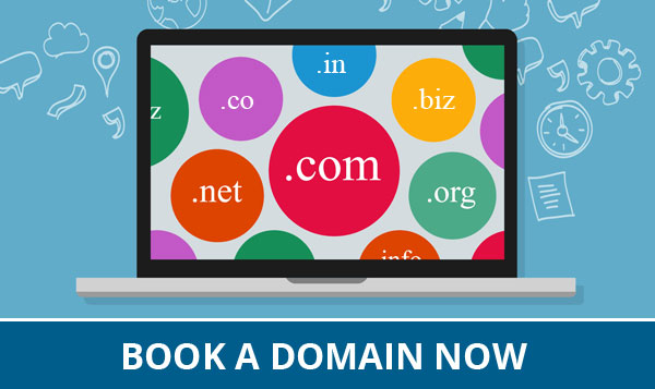 Book a domain name